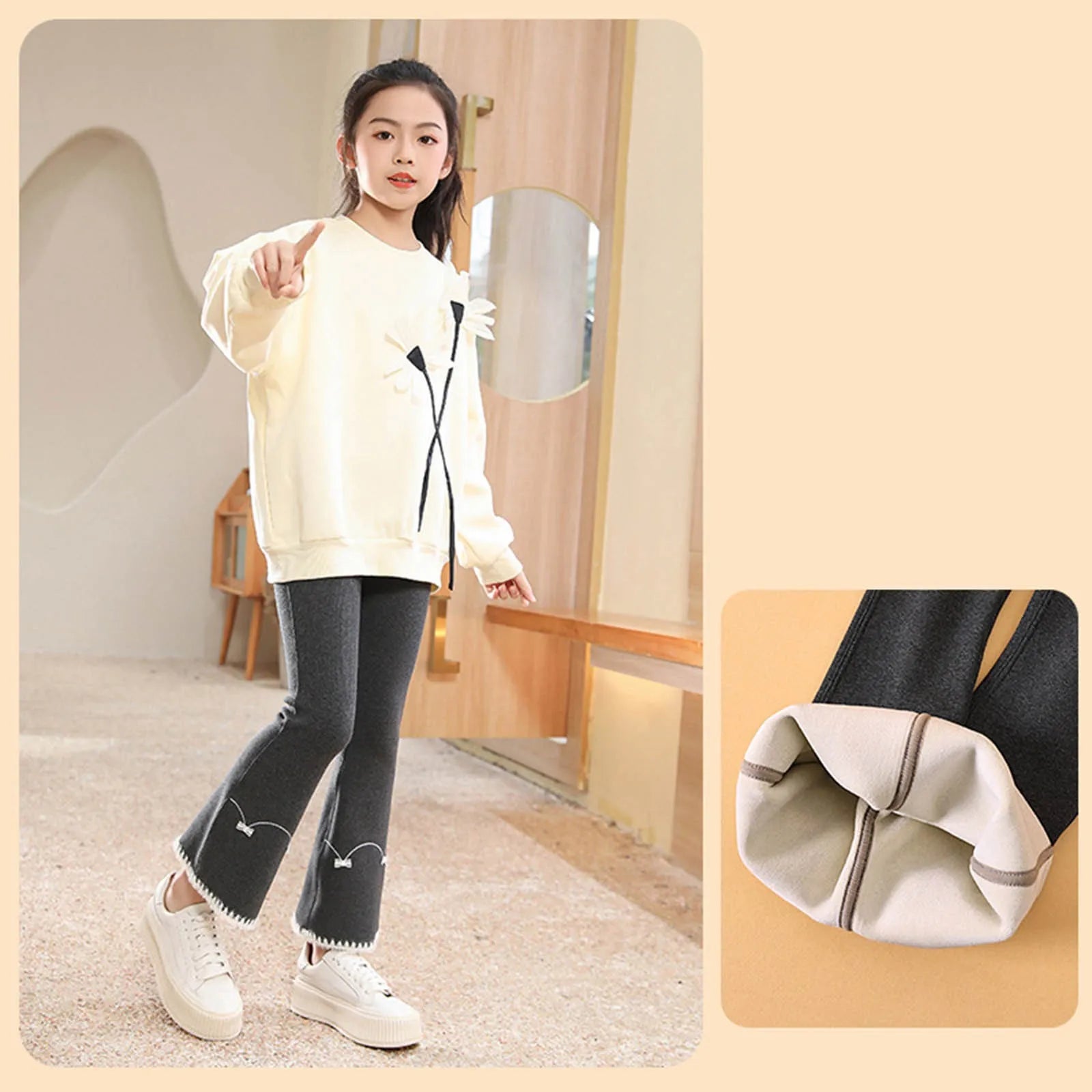 Girls Cotton Leggings